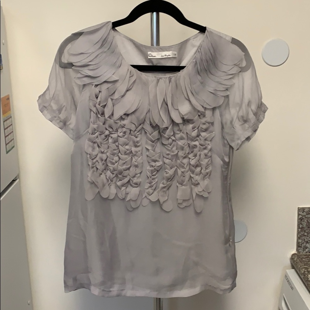 Blouse size L ,100%silk